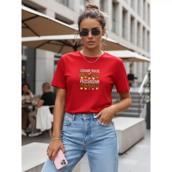  Damen-T-Shirt DSTREET NX5037RY-RD ROT 