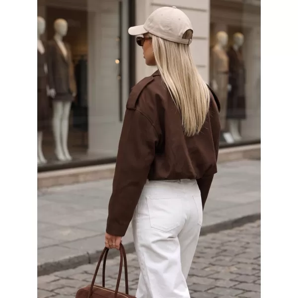  Damenjacke DSTREET TY5956 BRAUN 
