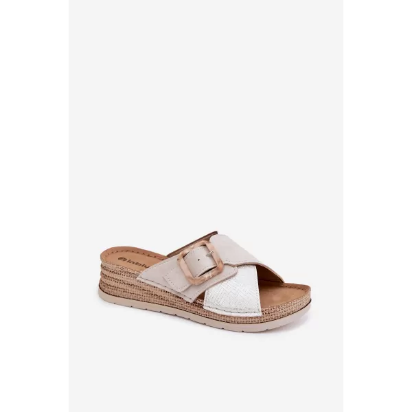  Damenhausschuhe INBLU RV000016 BEIGE 