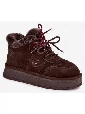 Schneemänner für Frauen BIG STAR SHOES UU274312 SCHOKOLADE