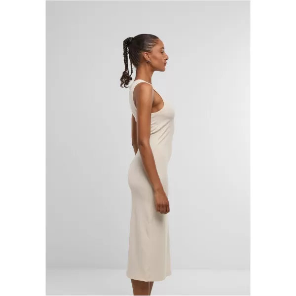  Kleid URBAN CLASSICS TB8276 WEIß/SAND 