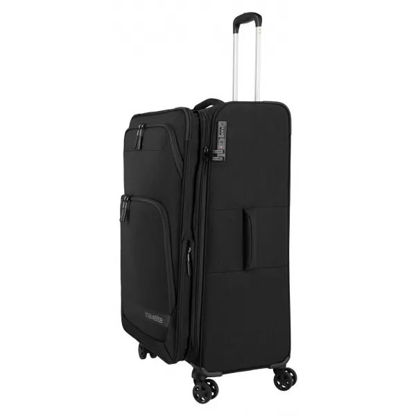  Koffer TRAVELITE Kick Off 4w L exp SCHWARZ 