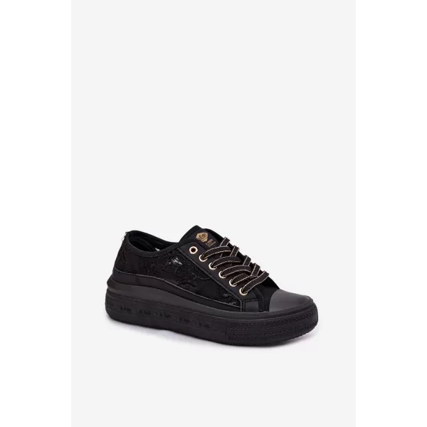  Damen-Sneaker LEE COOPER LCW-26-44-4479 SCHWARZ 