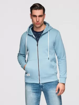 Herren-Sweatshirt OMBRE OM-SSBZ-0272 BLAU