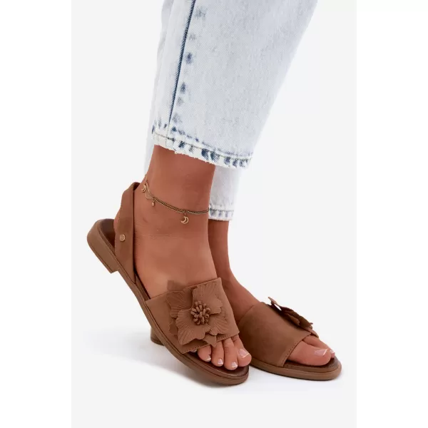  Damensandalen ZAZOO 40471 BRAUN 