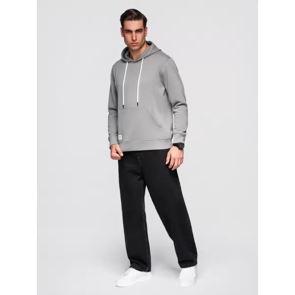  Herren-Sweatshirt OMBRE OM-SSBN-0270 GRAU 