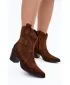 Cowboystiefel für Damen ZAZOO 1998 BRAUN