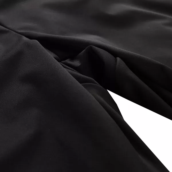  Softshellhose für Herren ALPINE PRO ABAR 2 SCHWARZ 