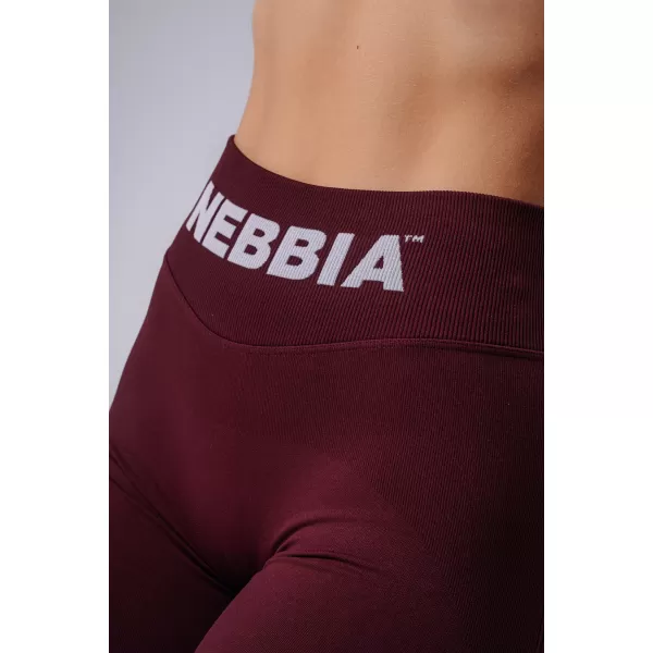  Leggings für Damen NEBBIA FLOW SEAMLESS 496 ROTWEIN 