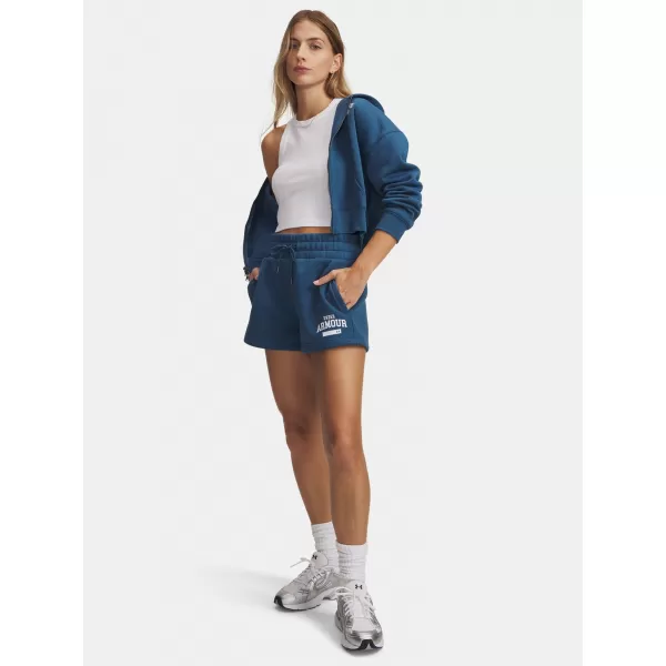  Damen-Shorts UNDER ARMOUR ICON FLC NOV SHORT 6010982-498 BLAU 