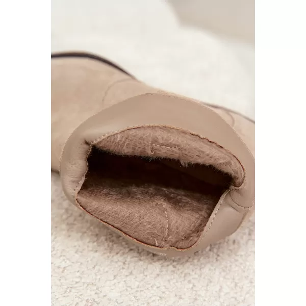  Damen-Stiefeletten BOTO 6338 BEIGE 