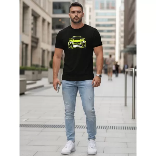  Herren-T-Shirt DSTREET NX5015R-BK SCHWARZ 
