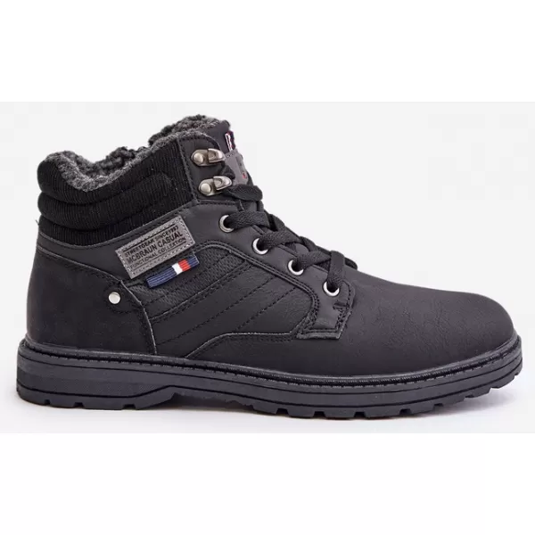  Herrenschuhe BOTO 23MN03-6610 SCHWARZ 