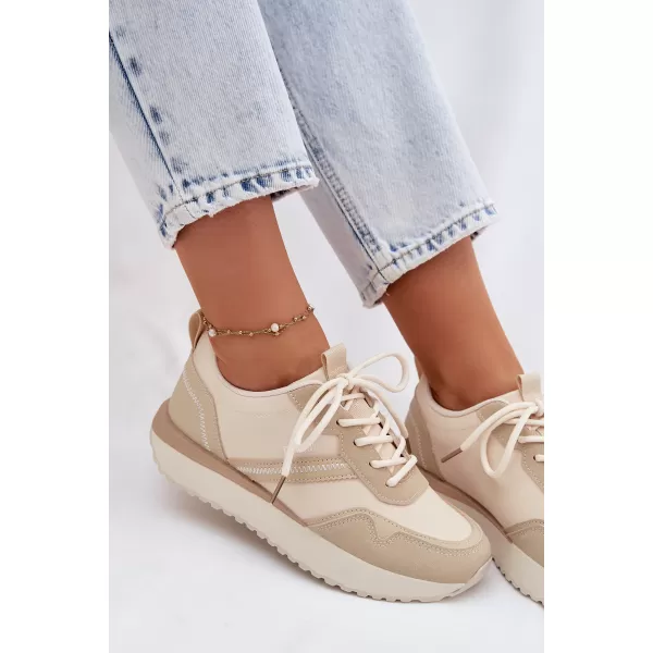  Damen-Sneaker BIG STAR SHOES TT274278 BEIGE 