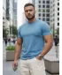 Herren-T-Shirt DSTREET RX5691 HELLBLAU
