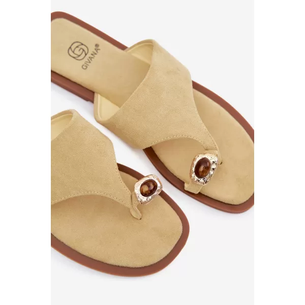  Damen-Flip-Flops BOTO JR12 GELB 