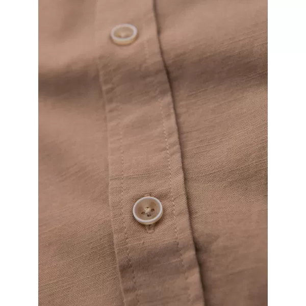  Herrenhemd OMBRE N-OM-SHCS-0134 HELLBRAUN 