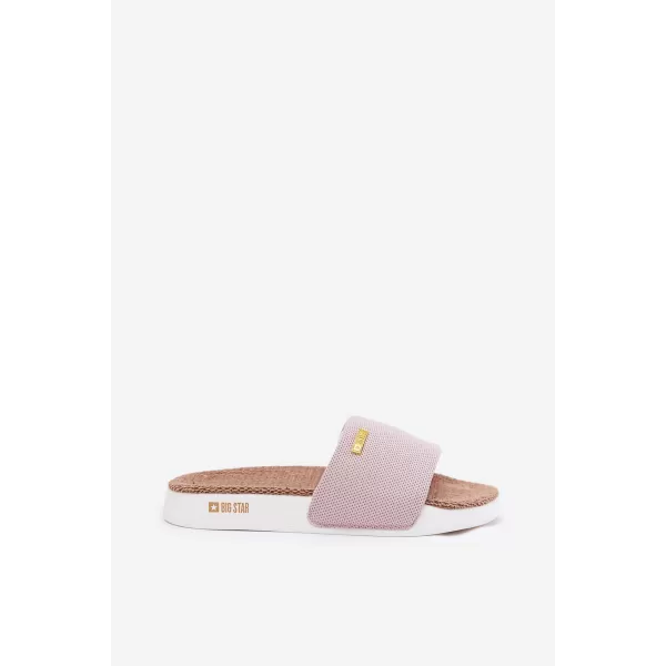  Damenhausschuhe BIG STAR SHOES RR274A105 ROSA 