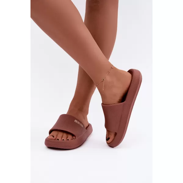  Damenhausschuhe BIG STAR SHOES UU274088 ROTTÖNE 