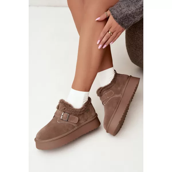  Schneemänner für Frauen BIG STAR SHOES UU274318 BEIGE 