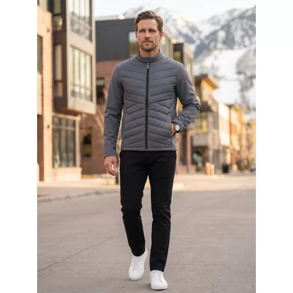  Hybridjacke für Herren MALFINI PREMIUM CROSS 555 HELLES ANTHRAZIT 