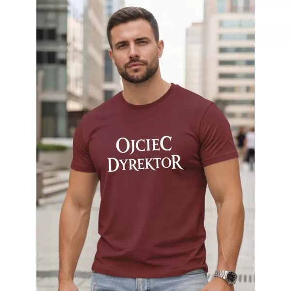  Herren-T-Shirt DSTREET NX5144R-BU ROTWEIN 