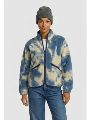 Damenjacke URBAN CLASSICS TB8505-22939 BLAUES BATIKMUSTER