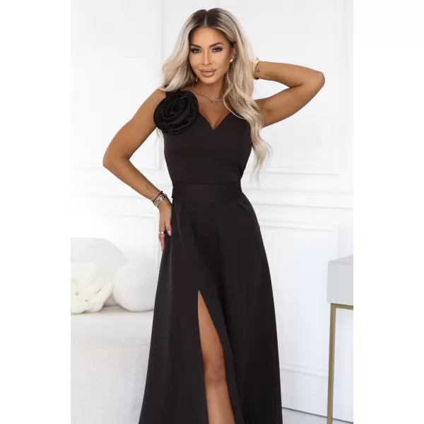  Kleid NUMOCO 669-5 SCHOKOLADENBRAUN 