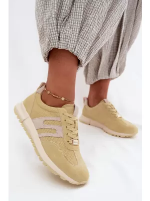 Damenschuhe BOTO GD-XW-1054 GELB/BEIGE