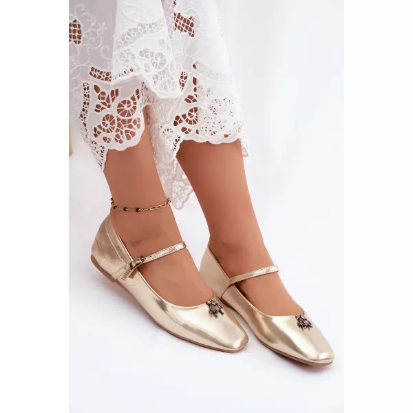  Ballerinas für Damen BOTO 6672 GOLD 