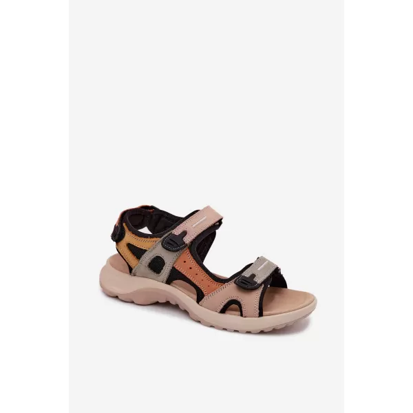  Damensandalen EVENTO 26SD18-56 SCHWARZ/ORANGE 