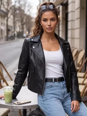 Damenjacke DSTREET TY5716 SCHWARZ