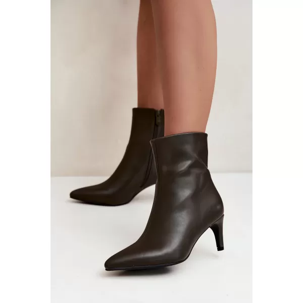  Damen-Stiefeletten BOTO LQ-165 BRAUN 