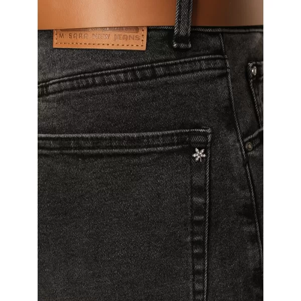  Damenhosen DSTREET UY3117 SCHWARZ 