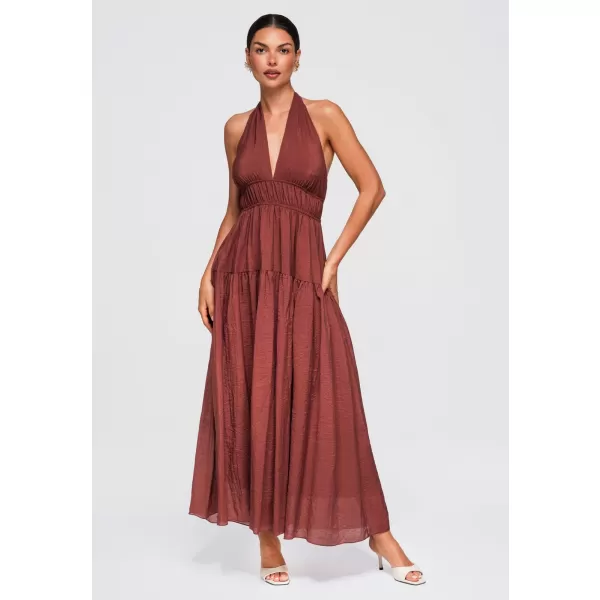  Kleid OMBRE OW-DLR-E0001 BRAUN 