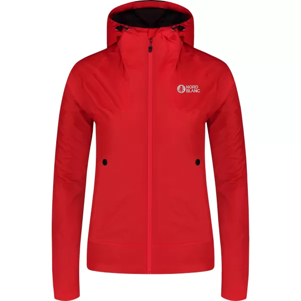  Wasserdichte Damenjacke NORDBLANC ELDER NBSJL8318 ROT 
