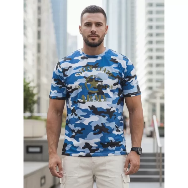  Herren-T-Shirt DSTREET NX2002R-SK-M BLAU 