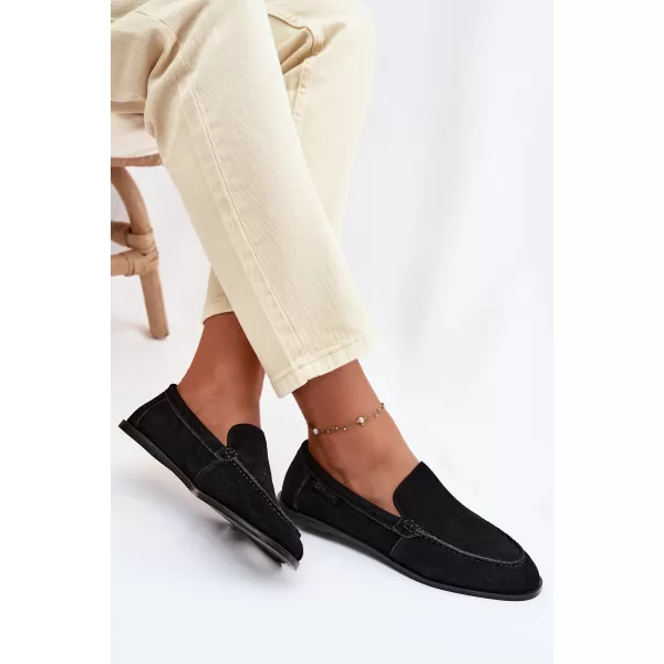  Damenmokassins BIG STAR SHOES TT274209 SCHWARZ 