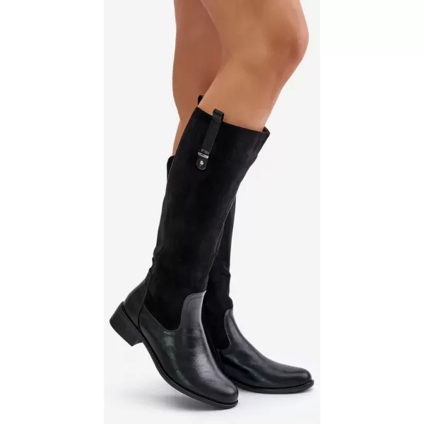  Damenstiefel BOTO ASA198-22 SCHWARZ 