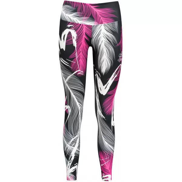  Lange Premium-Leggings für Damen (neue Größen) ALTISPORT VOJ/ALW001LEG05 SCHWARZ/ROSA 