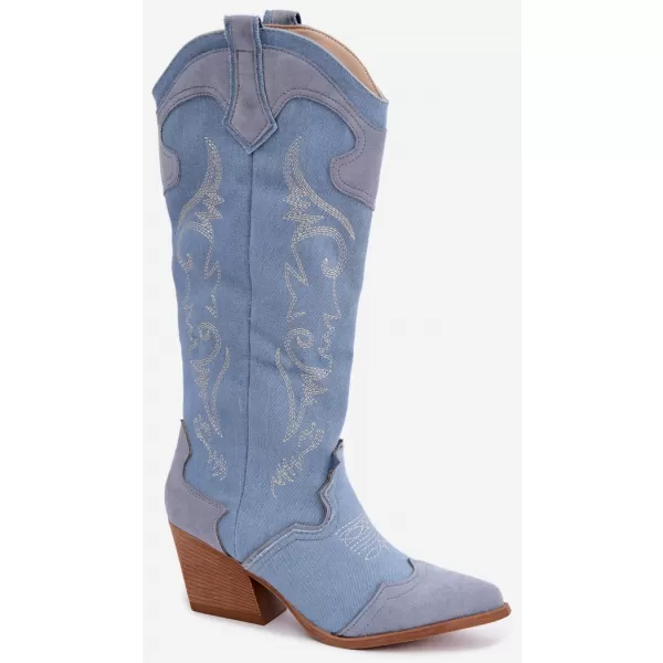  Damenstiefel BOTO LQ-112 BLAU 