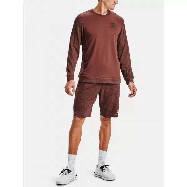  Herren-Sweatshirt UNDER ARMOUR SPORTSTYLE TERRY KO CREW 1357103-688 ROT 