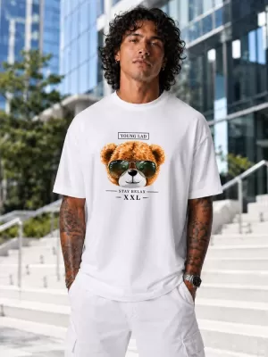 Herren-T-Shirt DSTREET NX1023R-WH-O WEIß