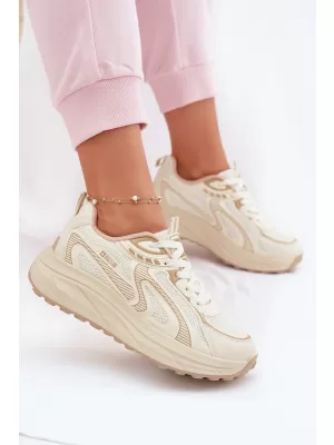 Damen-Sneaker BIG STAR SHOES TT274326 BEIGE