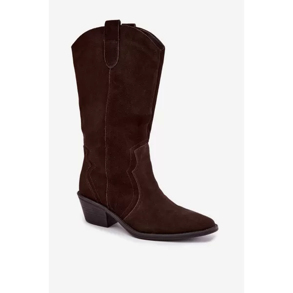  Cowboystiefel für Damen BOTO 5312 BRAUN 