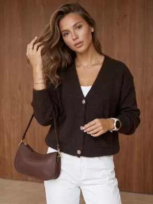 Damenpullover DSTREET MY2576 BRAUN