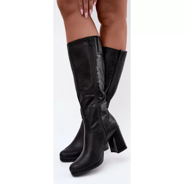  Damenstiefel BOTO FAF125B-6 SCHWARZ 