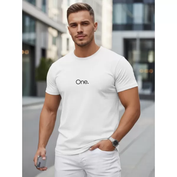  Herren-T-Shirt DSTREET NX5125R-WH WEIß 
