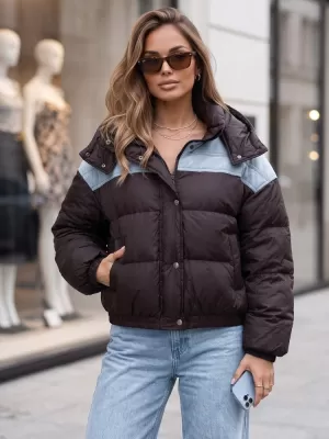 Damenjacke DSTREET TY6088 BRAUN