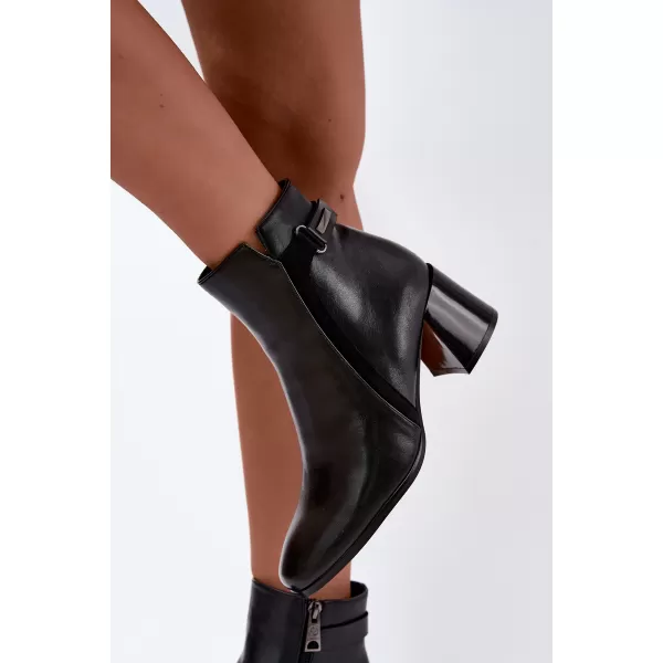  Damen-Stiefeletten VINCEZA 58660 SCHWARZ 